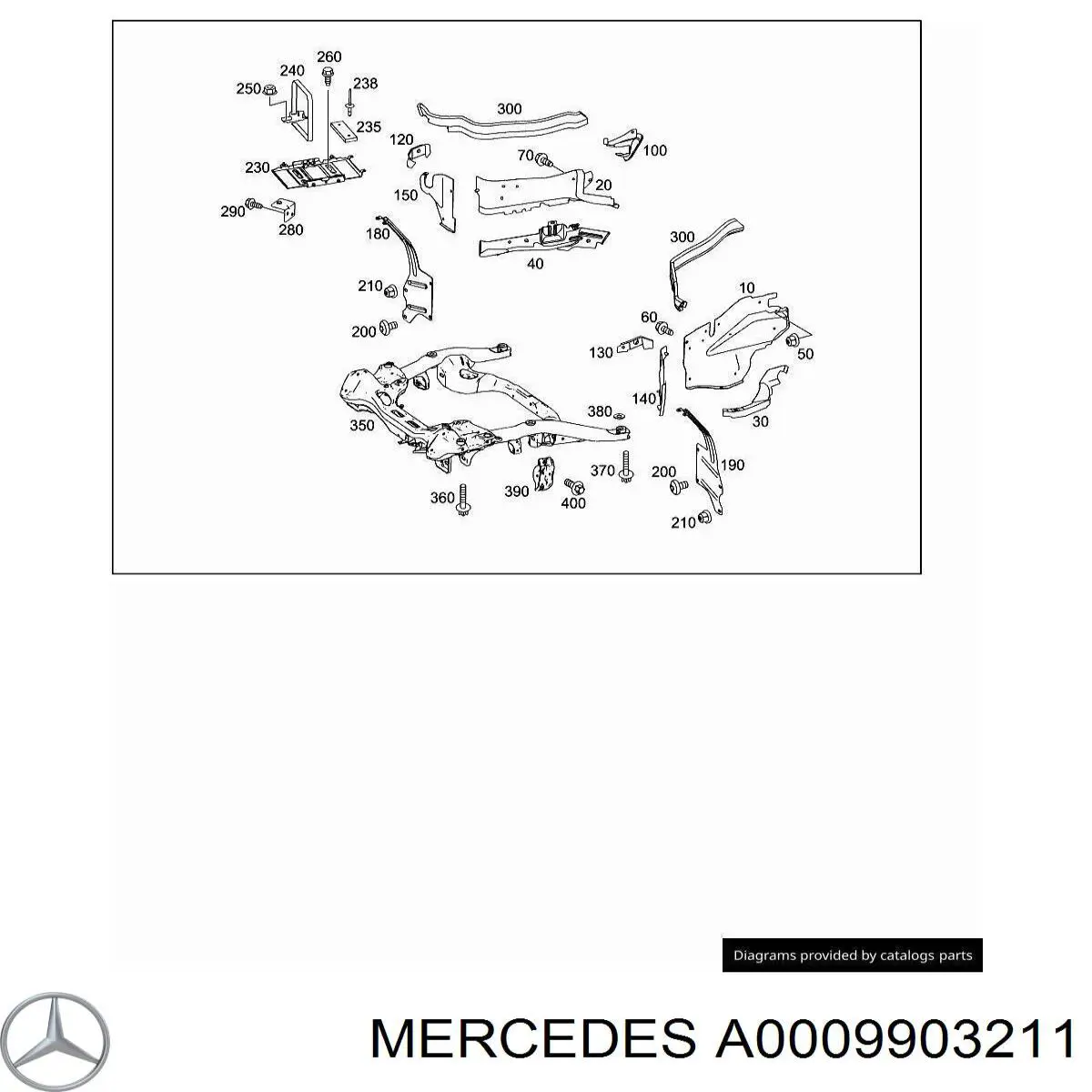 A0009903211 Mercedes 