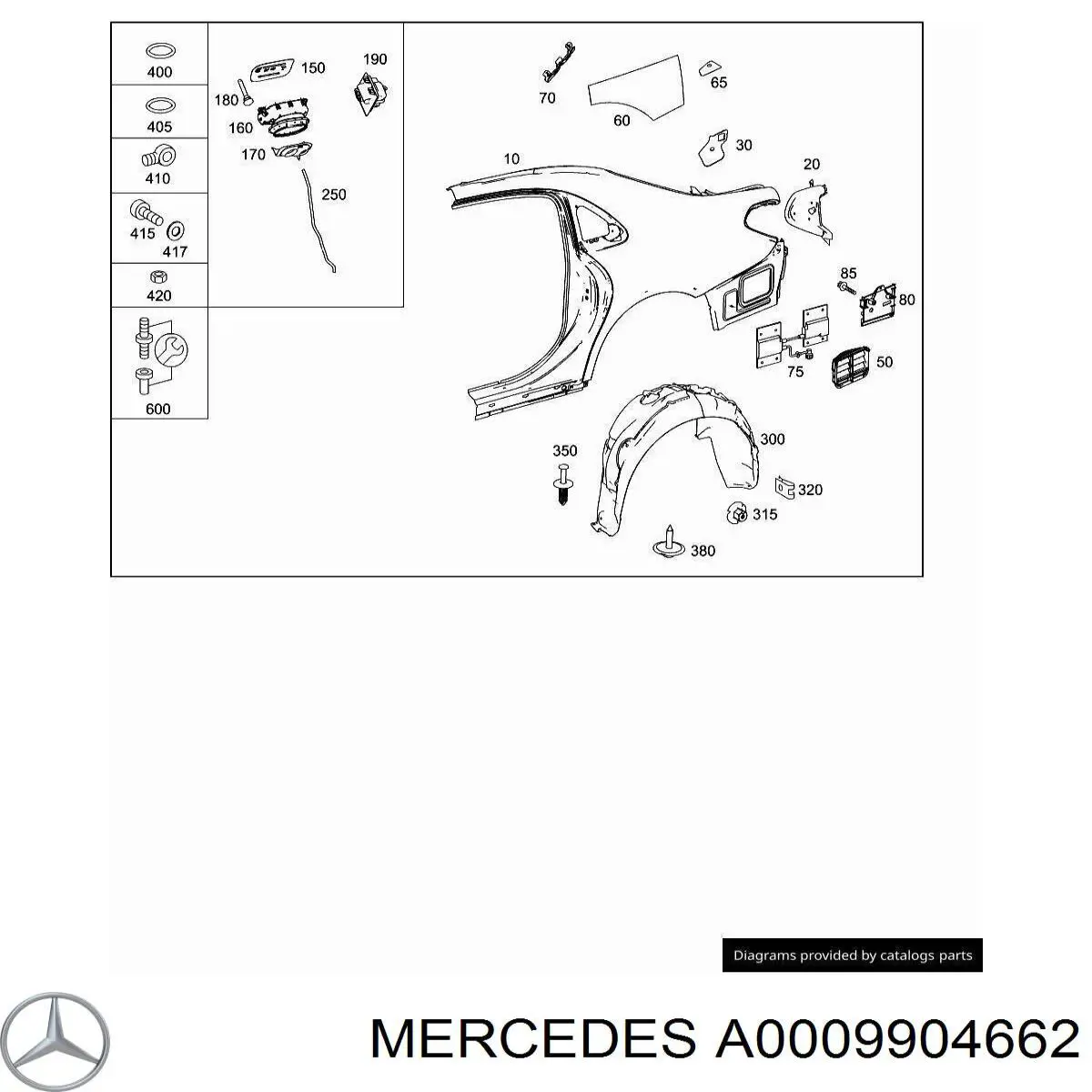  A0009904662 Mercedes