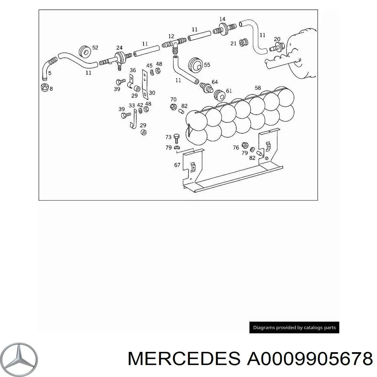  0009905678 Mercedes