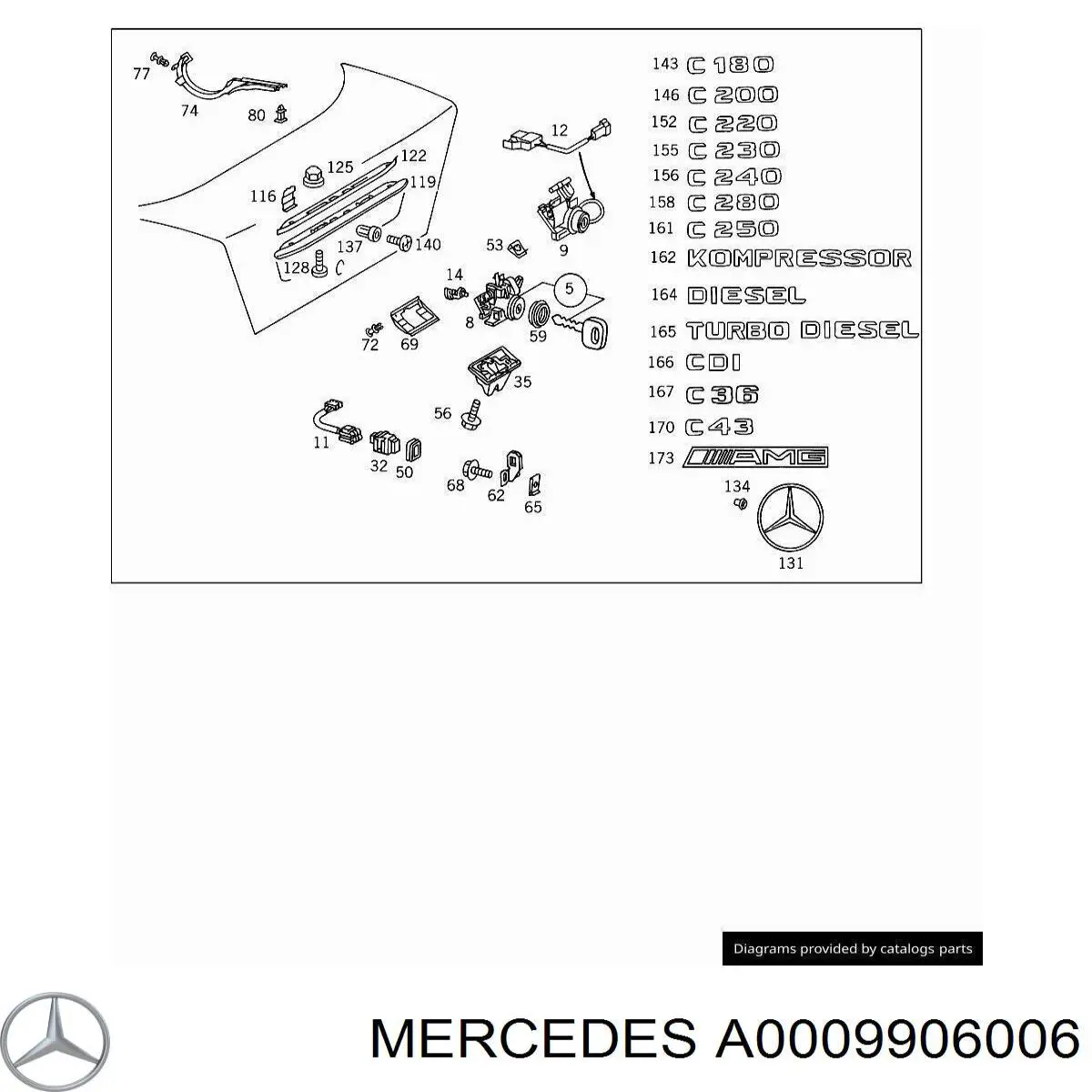  0009906006 Mercedes