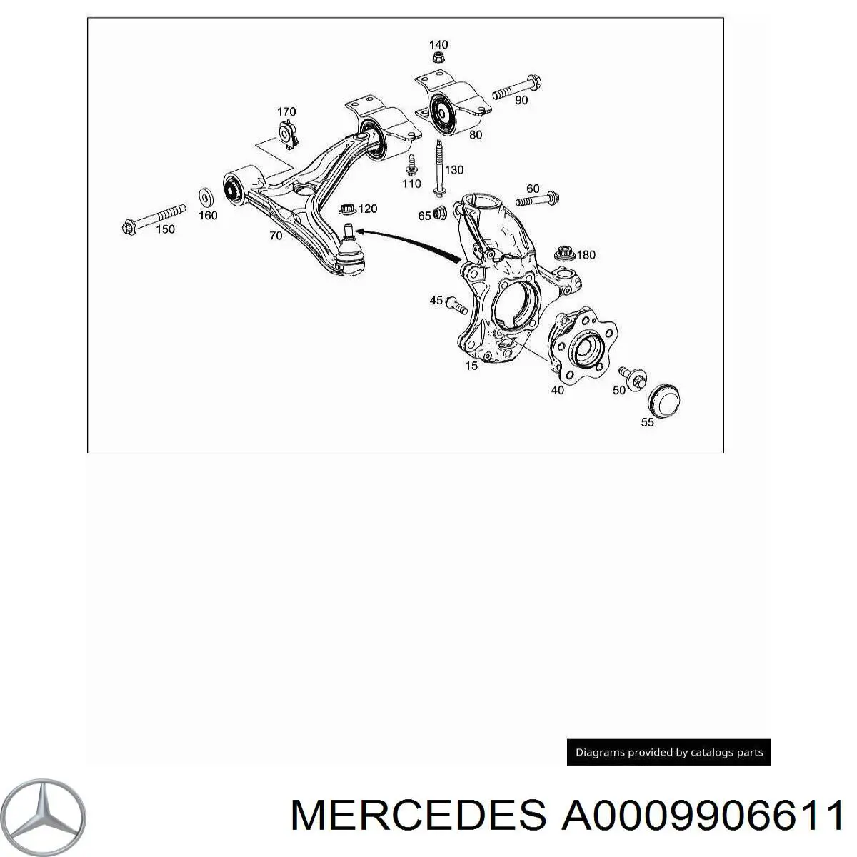  A0009906611 Mercedes