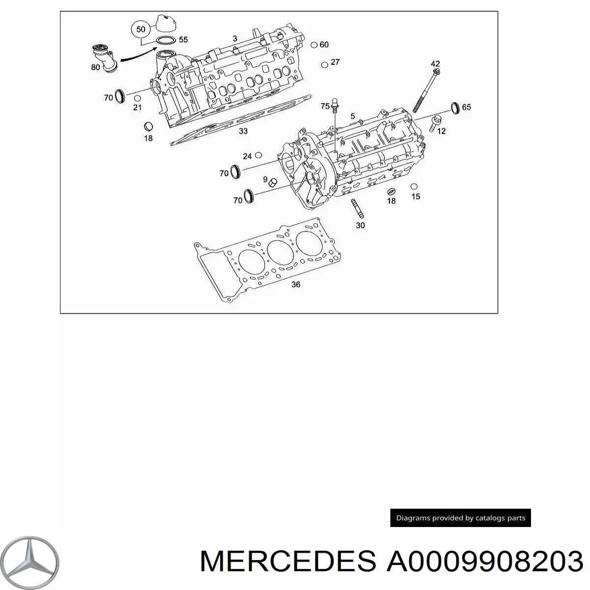  0009908203 Mercedes