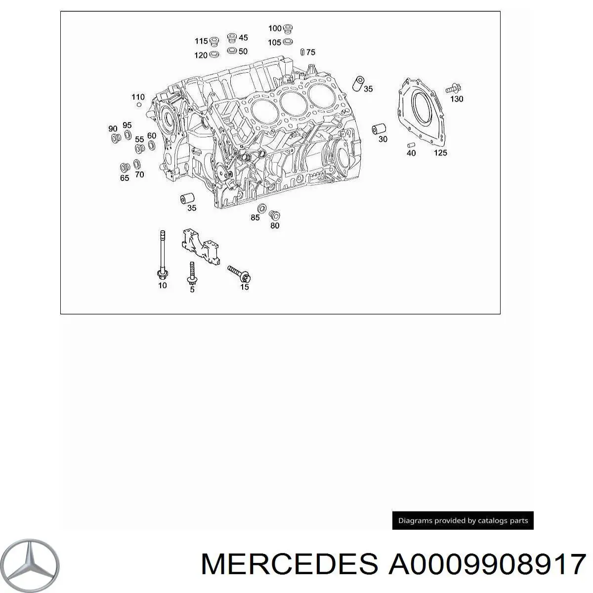 Пробка піддона двигуна Mercedes A0009908917 ціна, від 5.20 USD