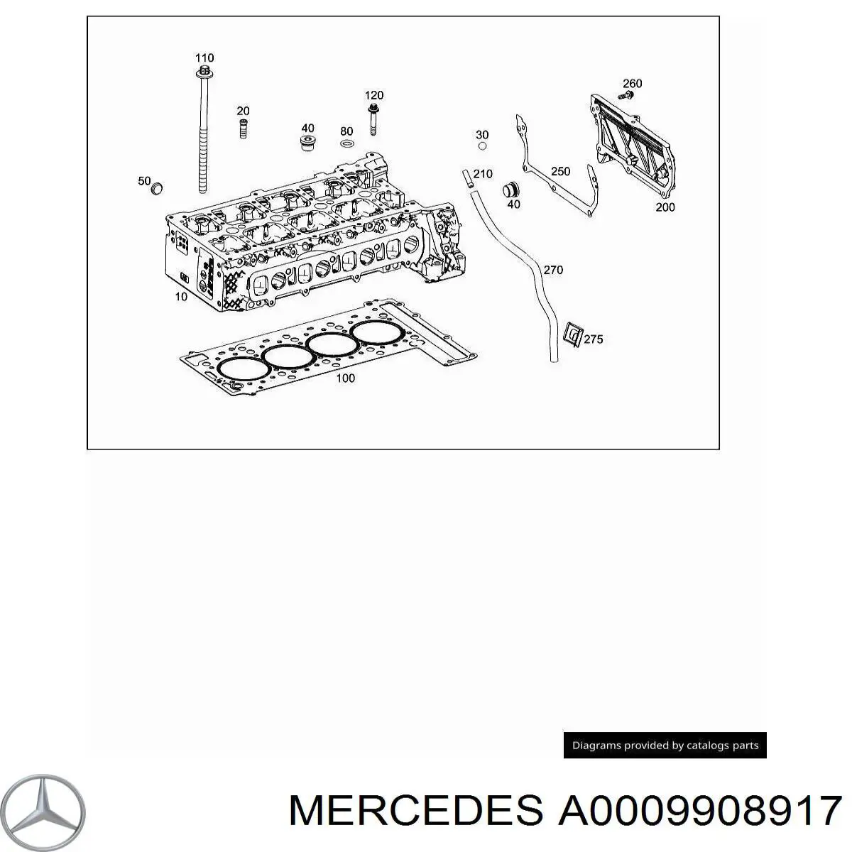  A0009908917 Mercedes