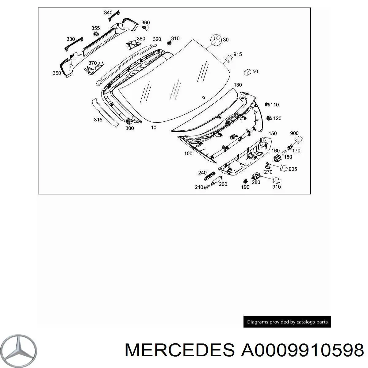  A0009910598 Mercedes