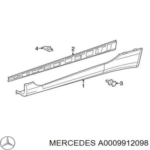  0009912098 Mercedes