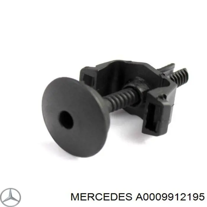 0009912195 Mercedes подушка радіатора охолодження, верхня
