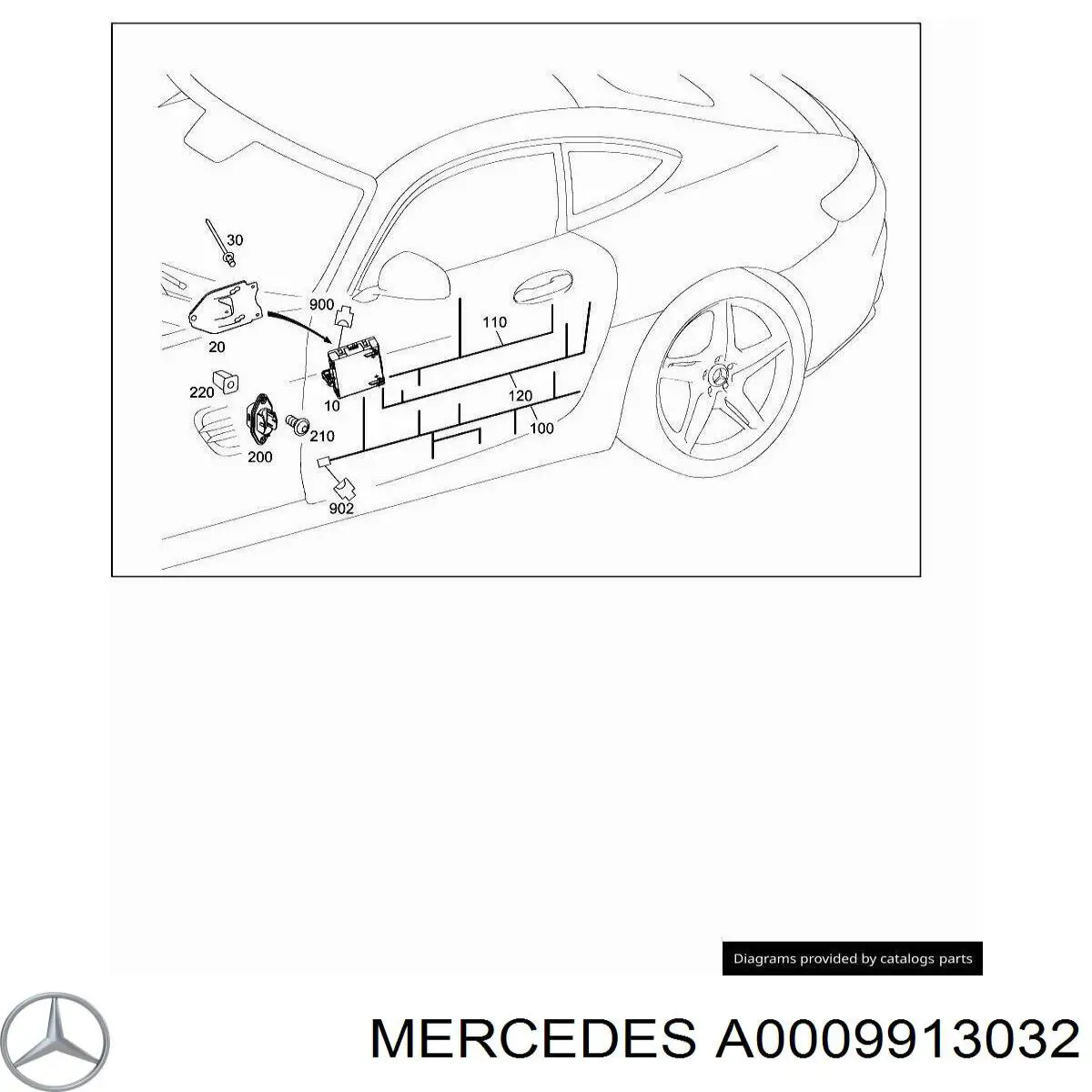  Mercedes A0009913032 ціна, від 1.16 USD