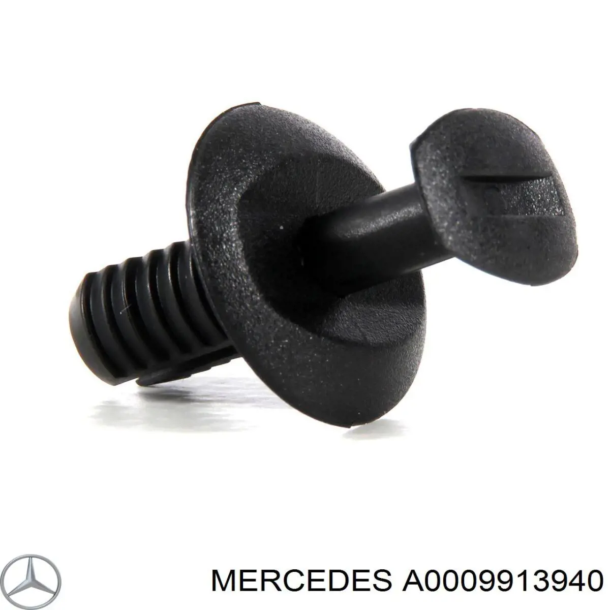 Пістон (кліп) кріплення підкрилки переднього крила Mercedes A0009913940 ціна, від 0.43 USD