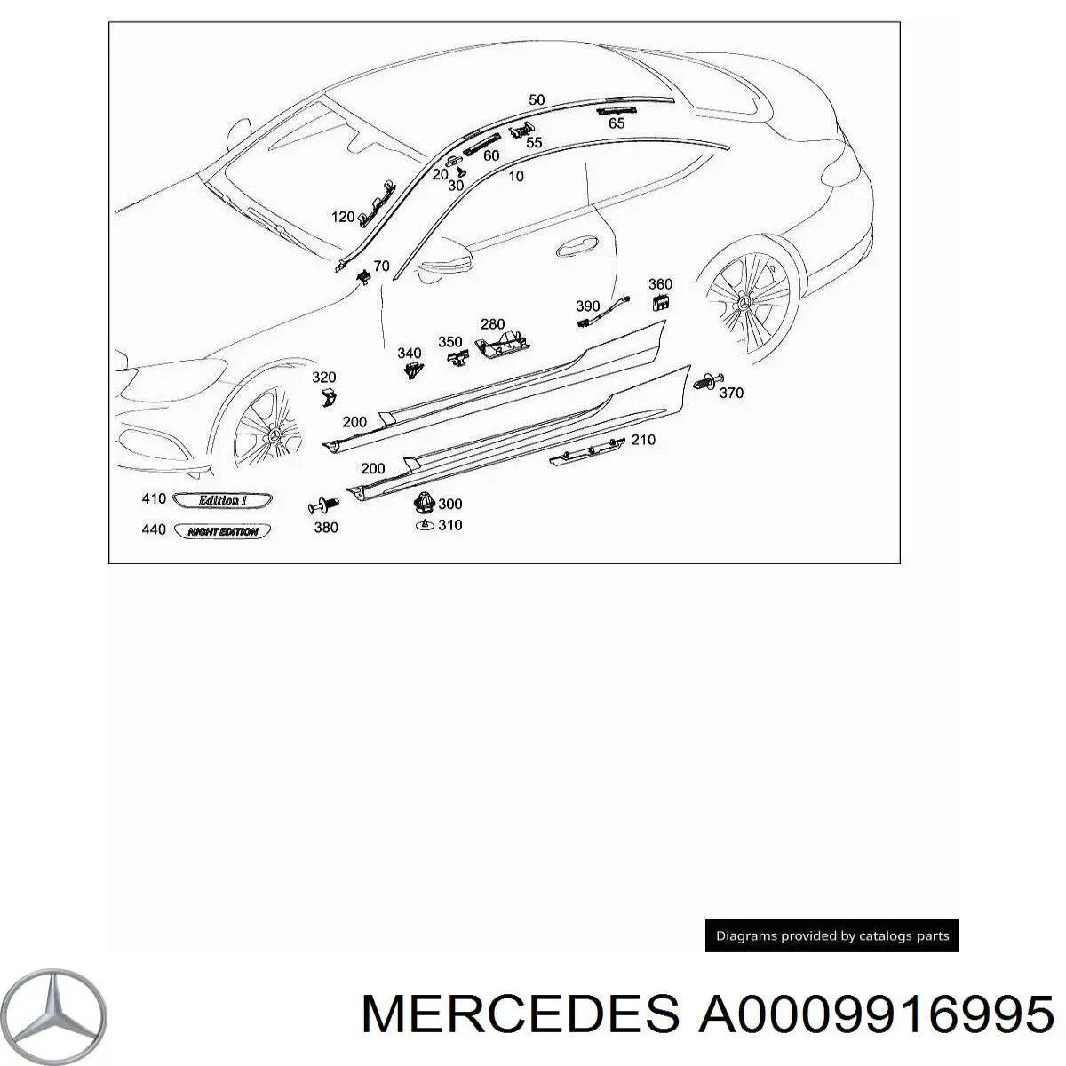  A0009916995 Mercedes