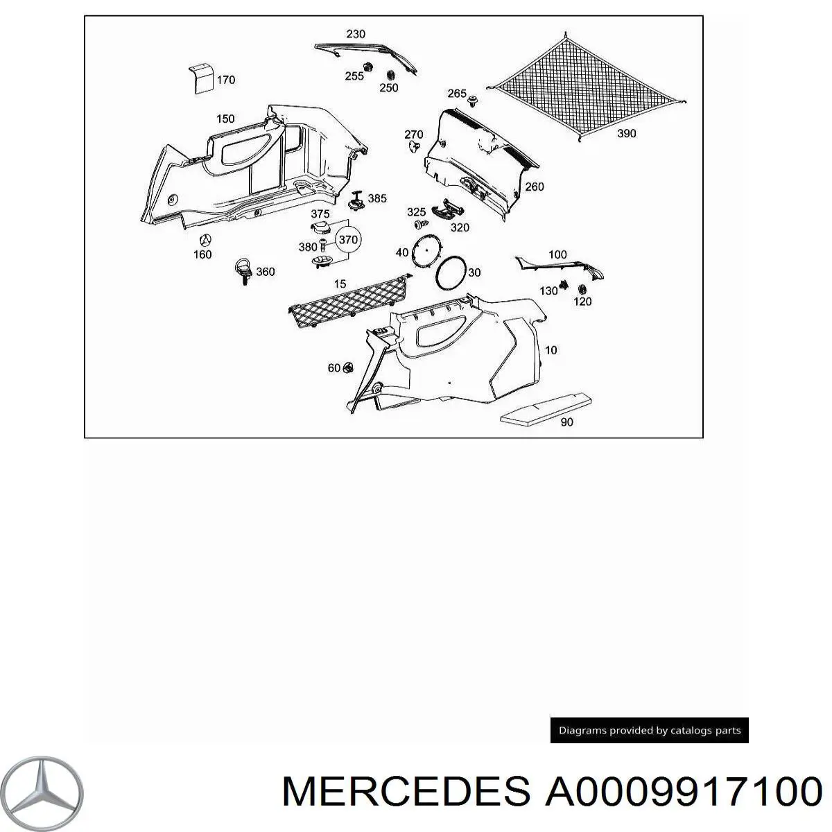  A0009917100 Mercedes