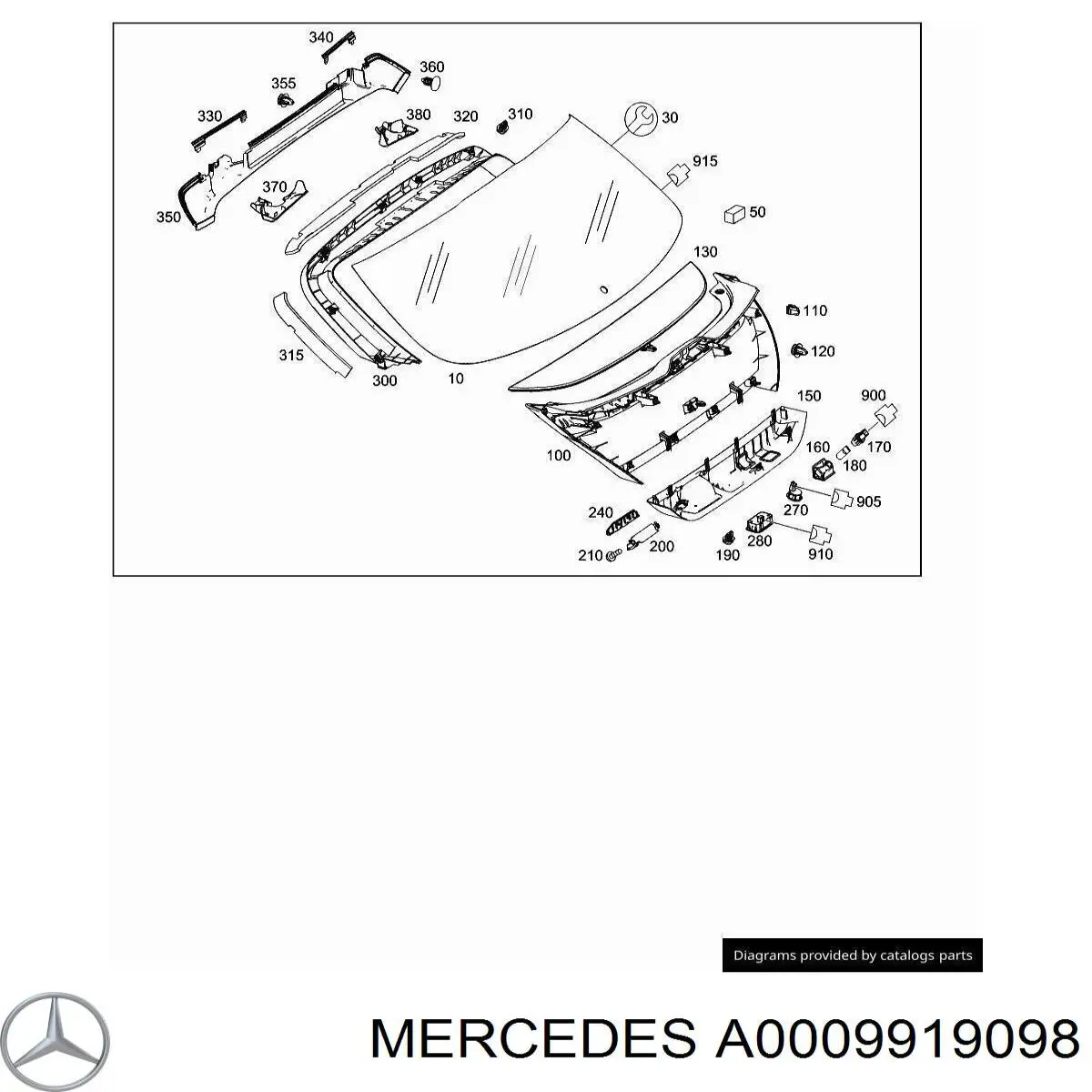  Mercedes A0009919098 ціна, від 0.45 USD