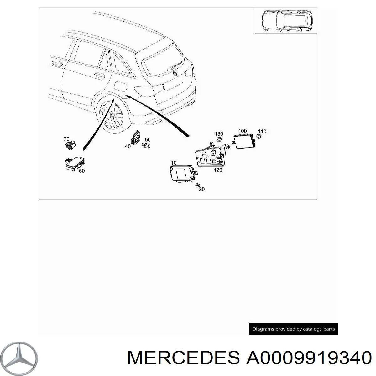  0009919340 Mercedes