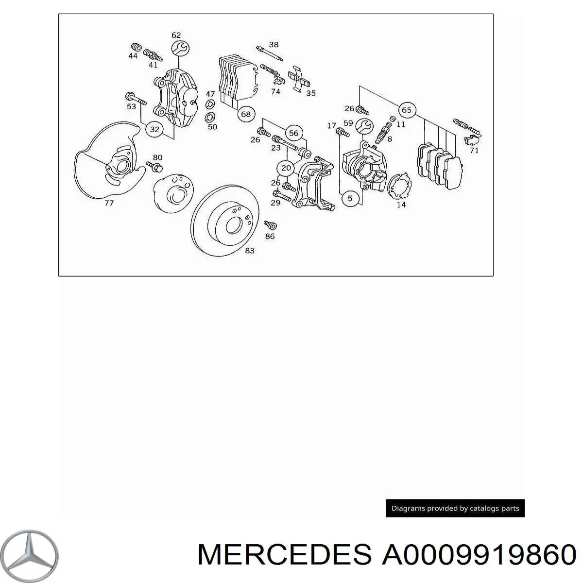  A0009919860 Mercedes