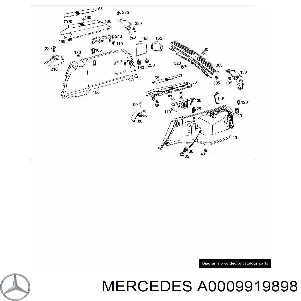 Пістон (кліп) обшивки стійки кузова Polcar RXC60715 ціна, від 0.85 USD