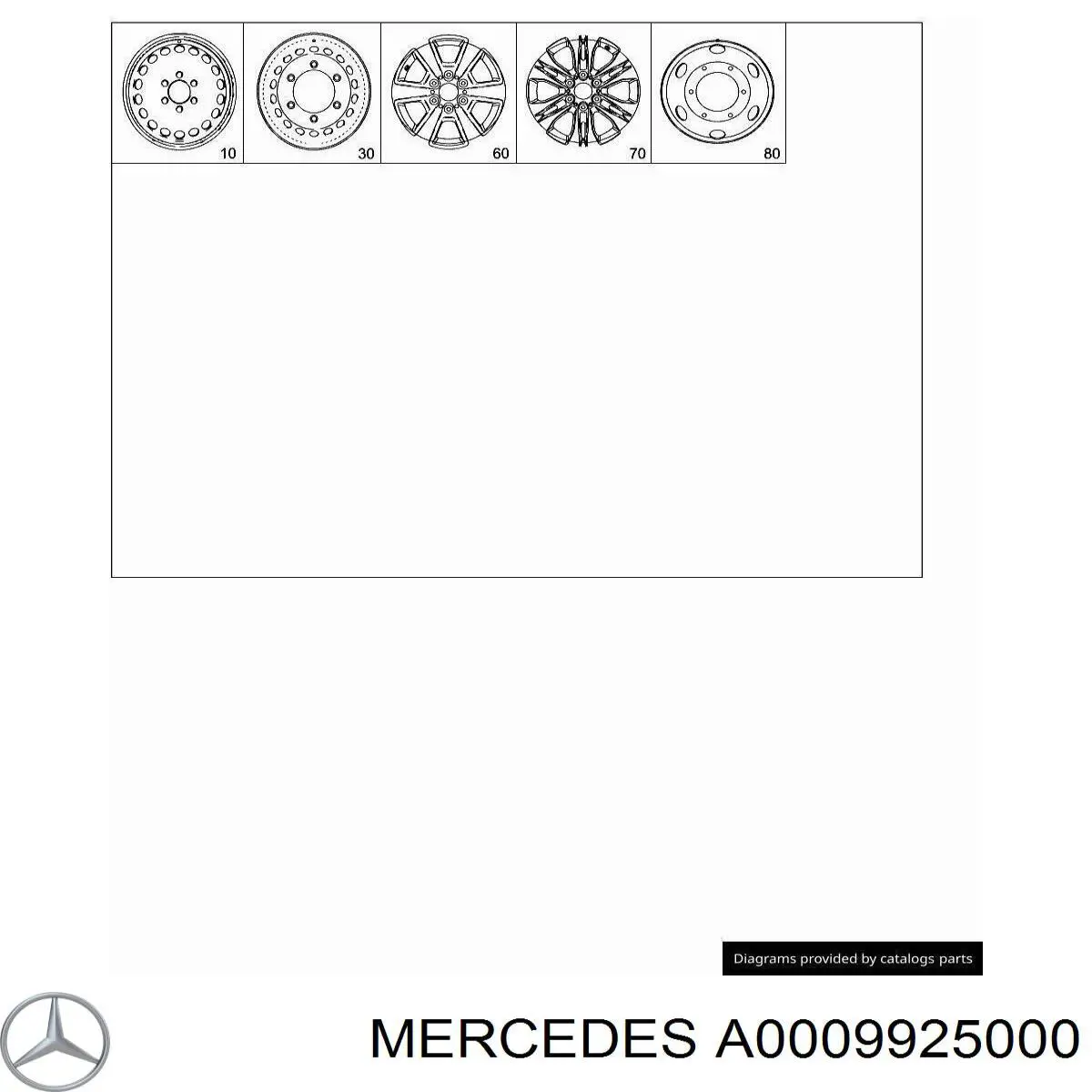  0009925000 Mercedes