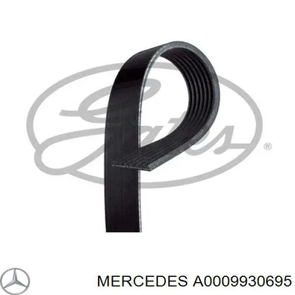 Купити A0009930695 Mercedes Ремінь генератора