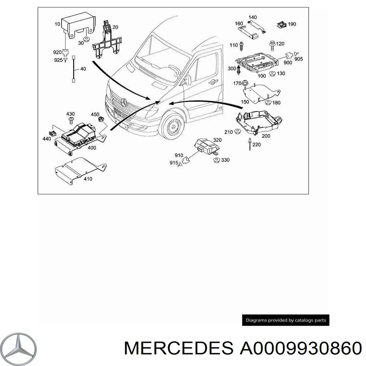  A0009930860 Mercedes