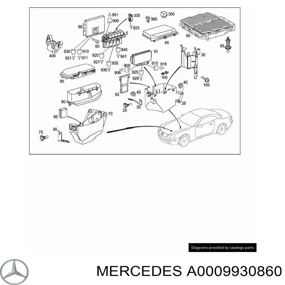  Mercedes A0009930860 ціна, від 4.37 USD