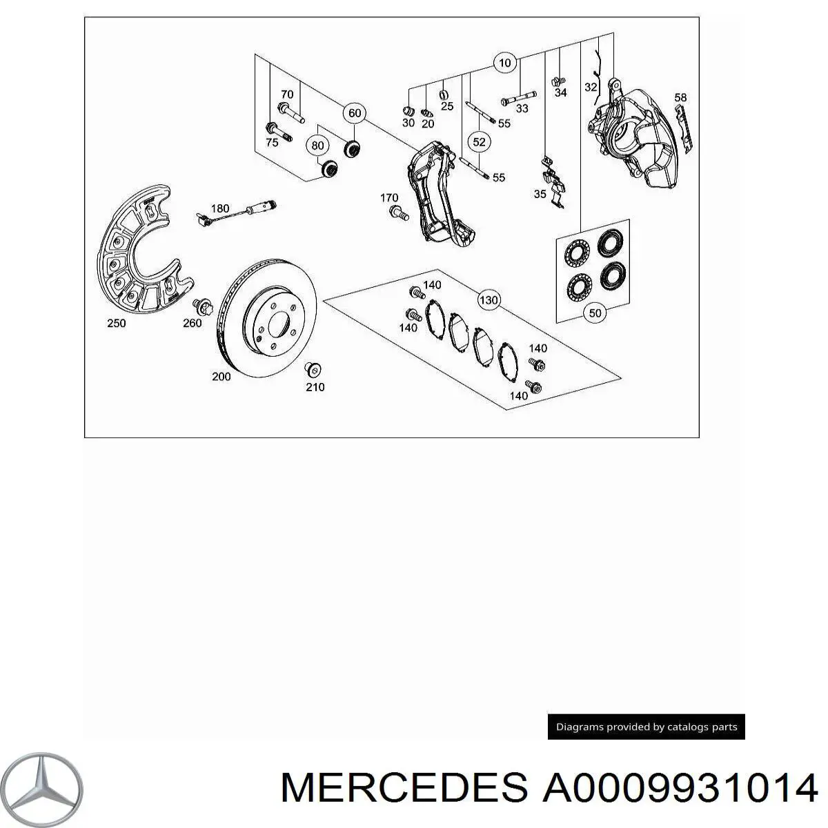  A0009931014 Mercedes