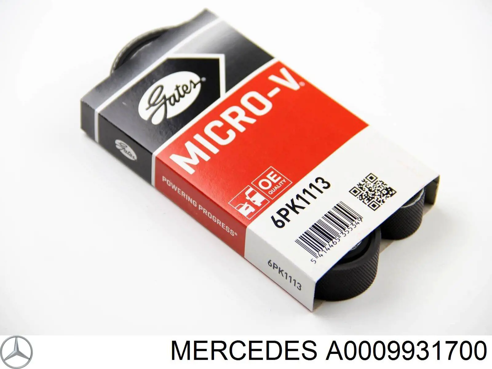 Ремінь генератора A0009931700 Mercedes