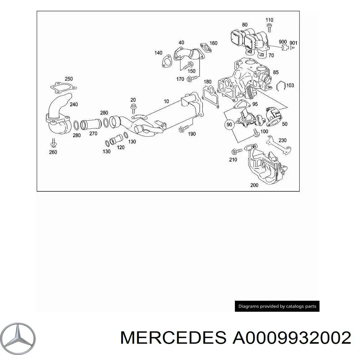  A0009932002 Mercedes