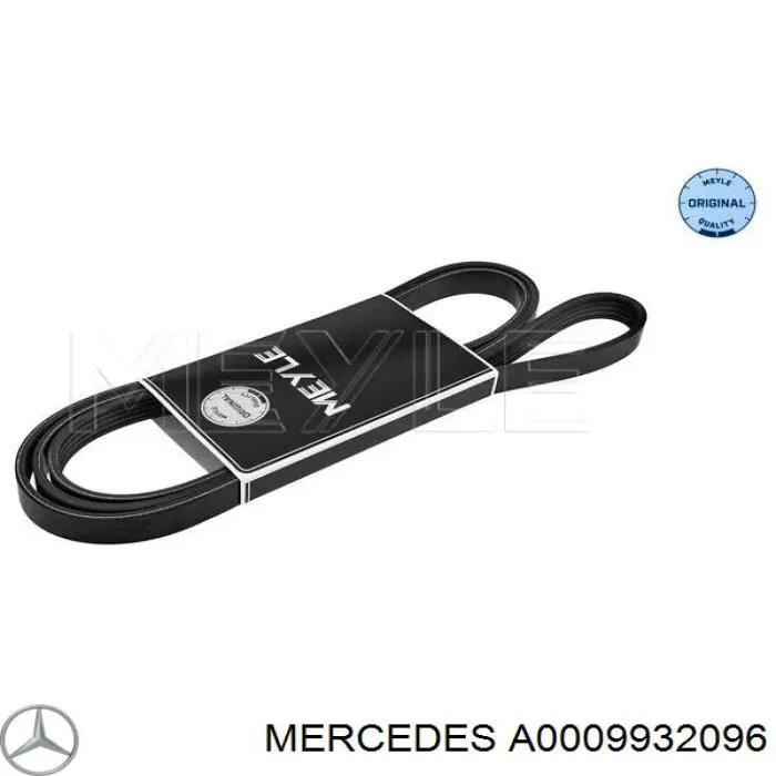 Купити A0009932096 Mercedes Ремінь генератора