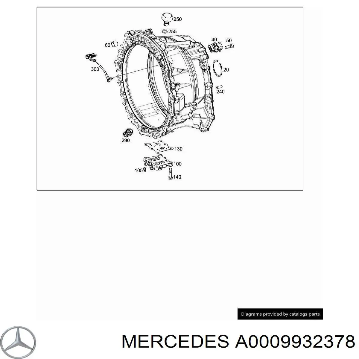  Mercedes A0009932378 ціна, від 25.45 USD