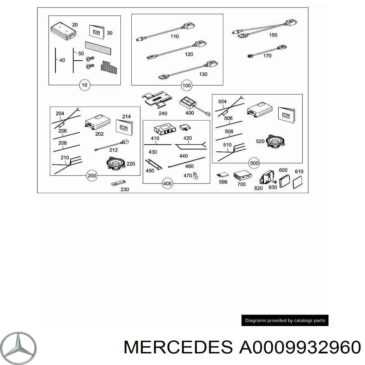  Mercedes A0009932960