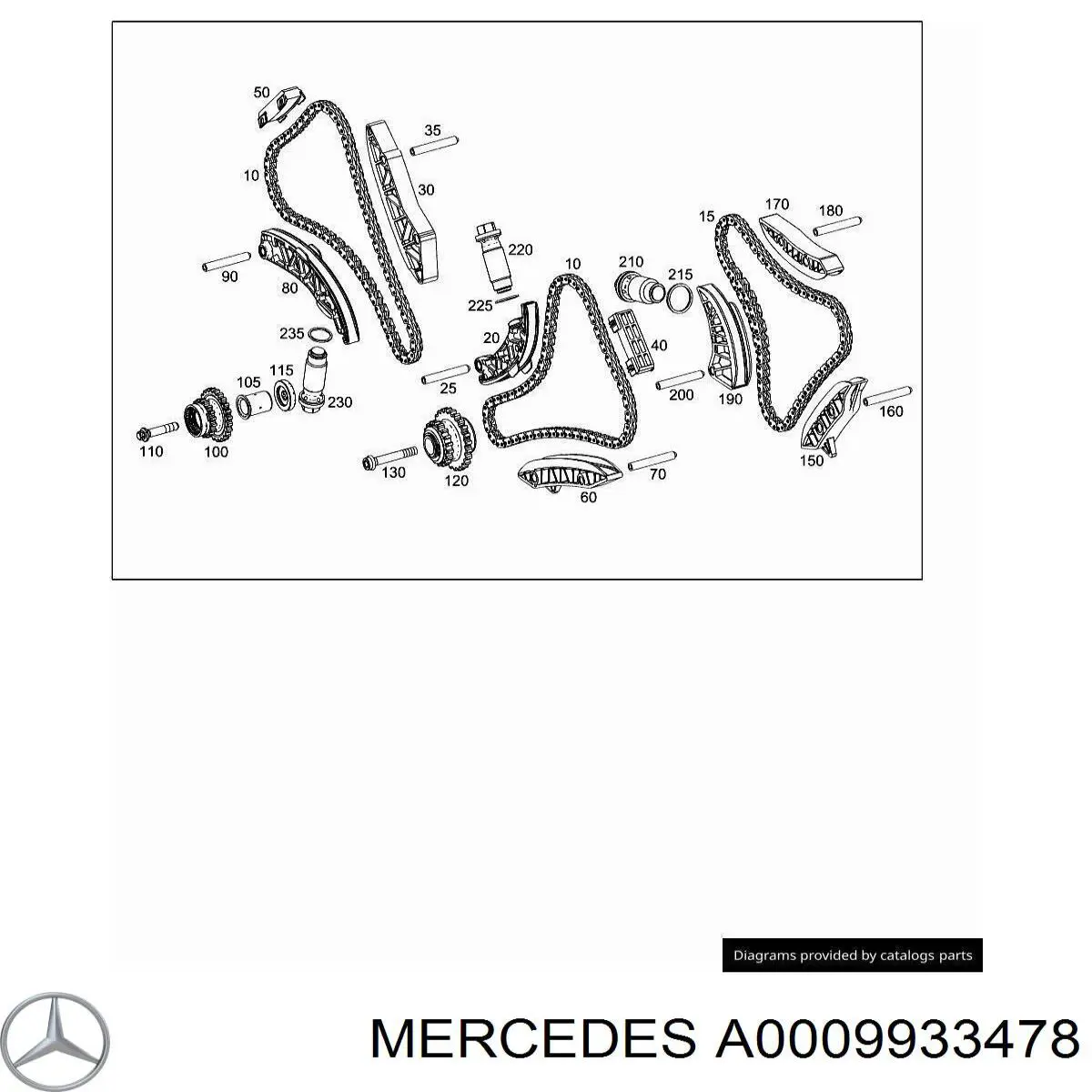 A0009933478 Mercedes 