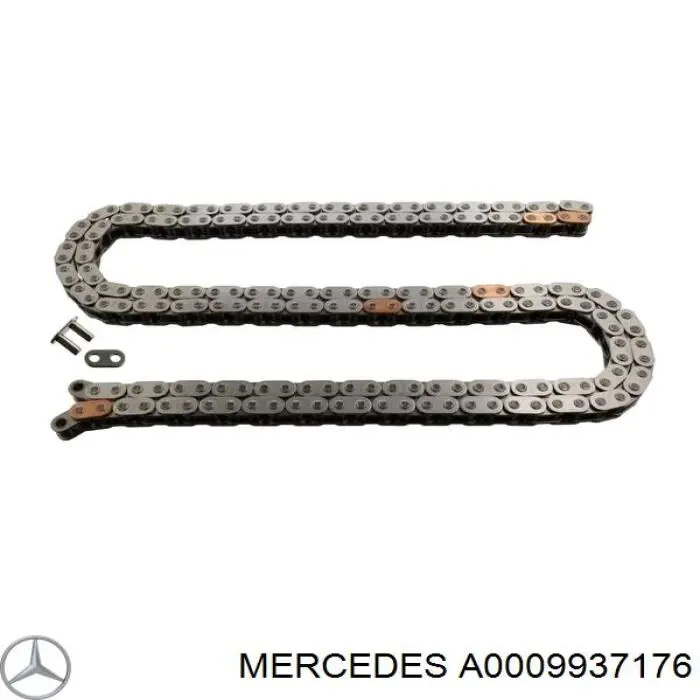 A0009937176 Mercedes ланцюг грм, розподілвала