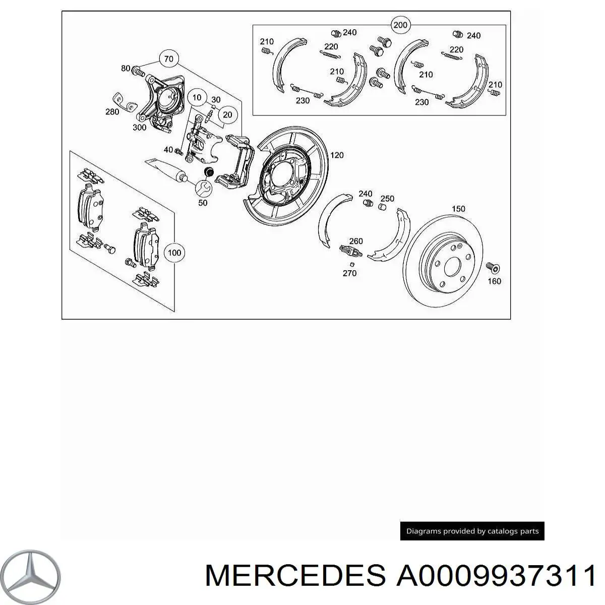  0009937311 Mercedes