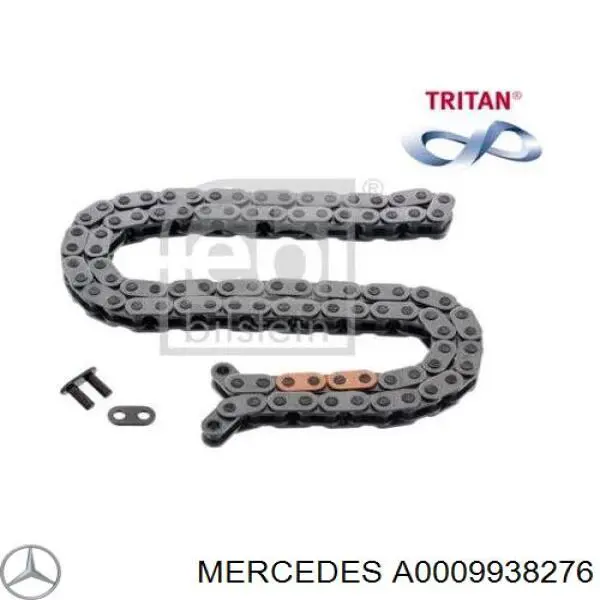 Купити A0009938276 Mercedes Ланцюг ГРМ, розподілвала