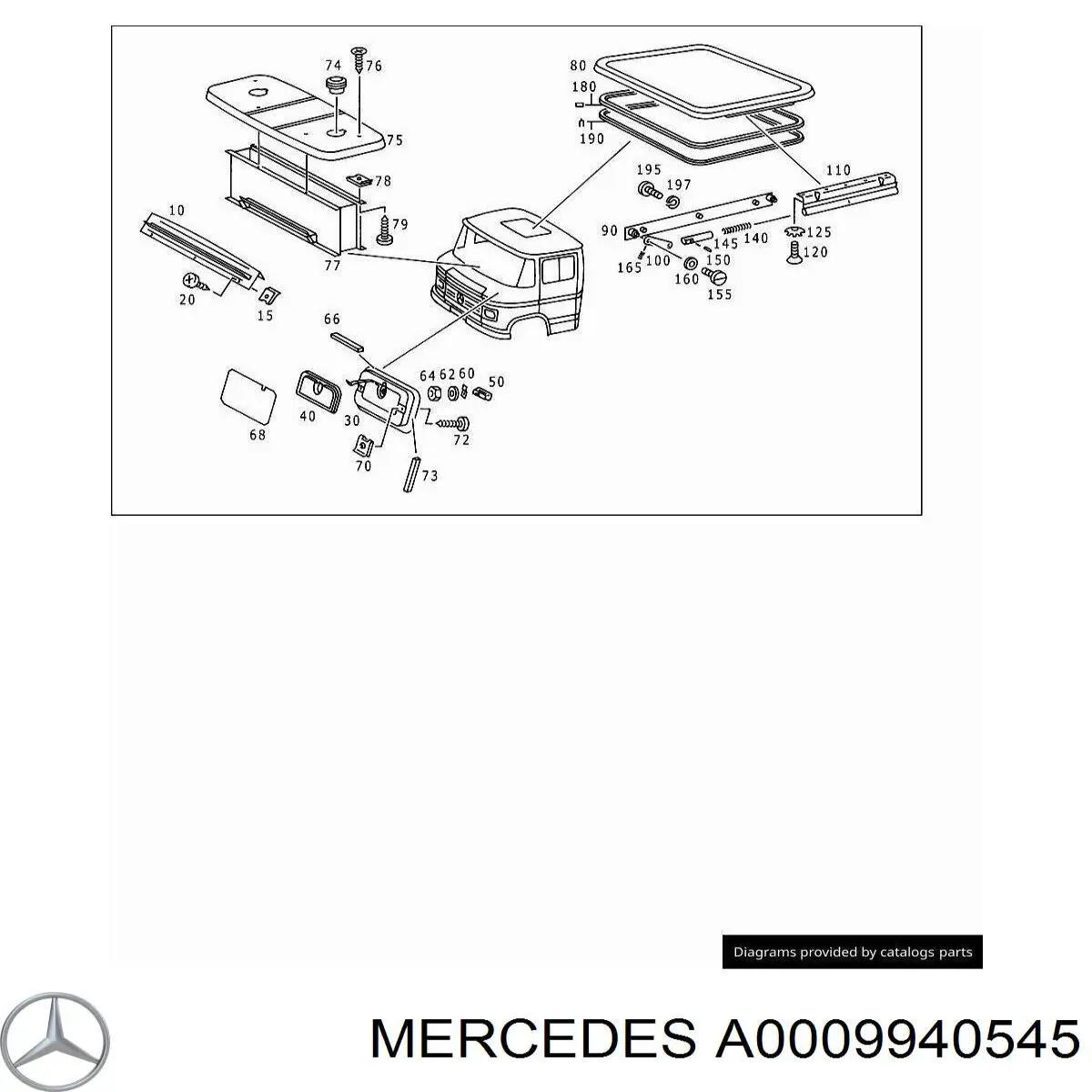  A0009940545 Mercedes