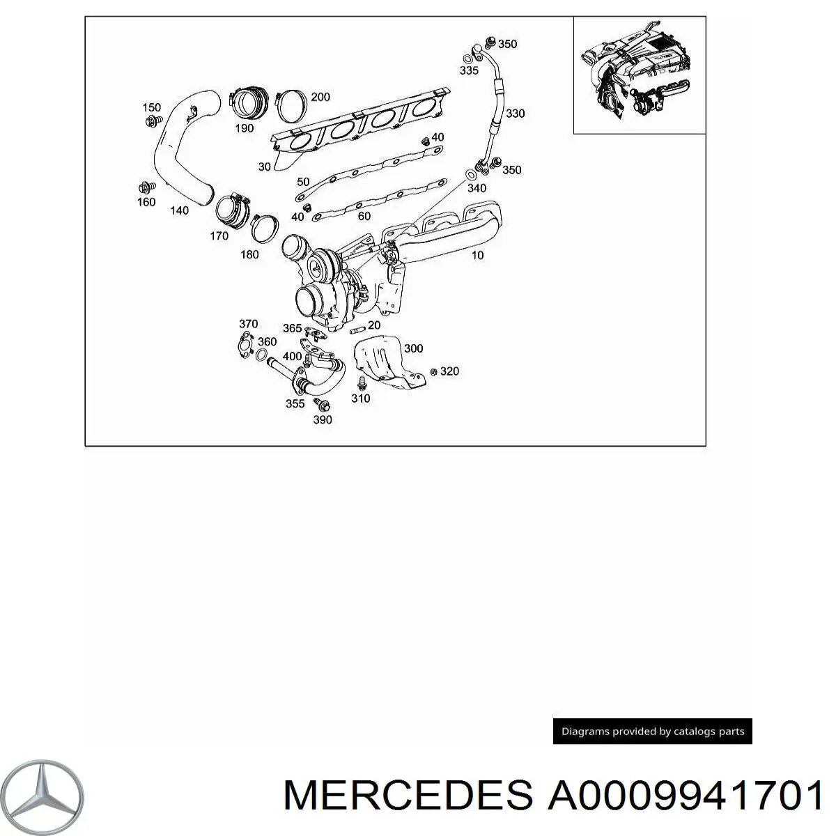 A0009941701 Mercedes 