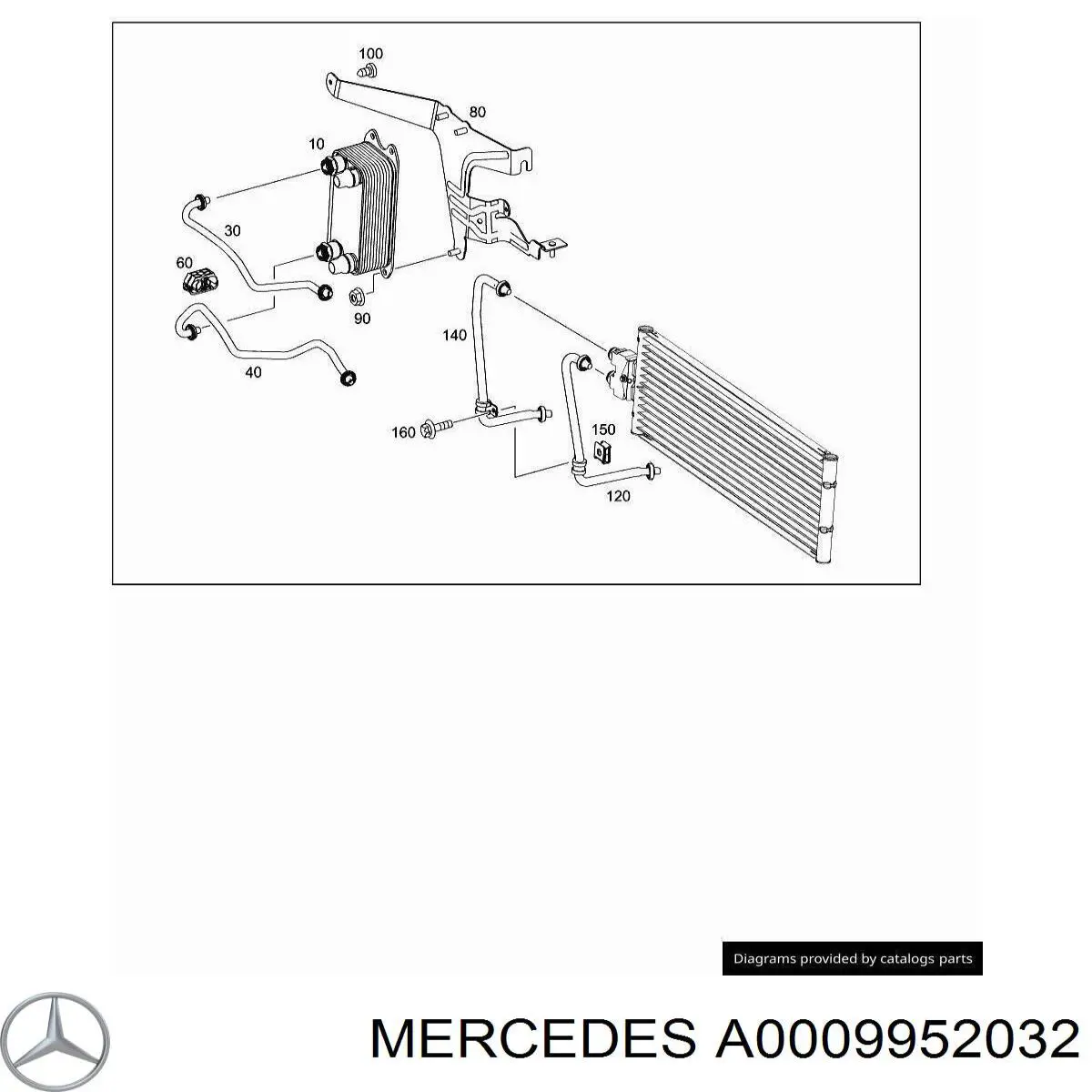  A0009952032 Mercedes