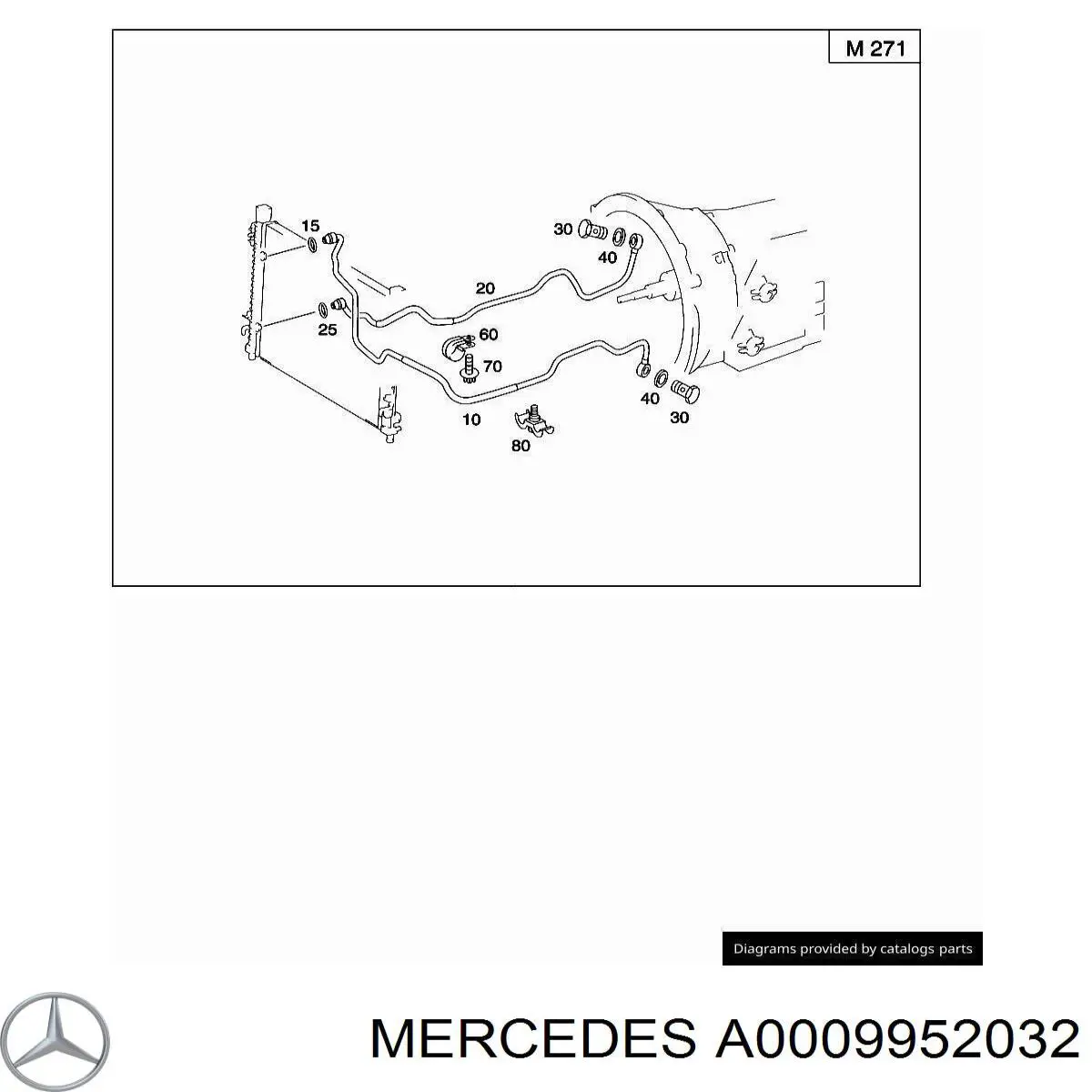  Mercedes A0009952032 ціна, від 3.80 USD