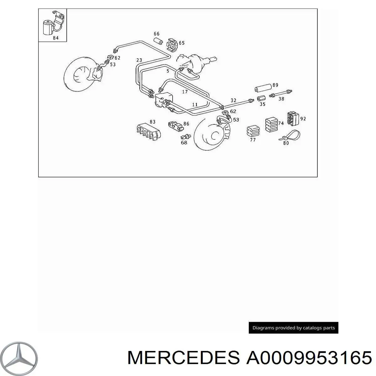  A0009953165 Mercedes