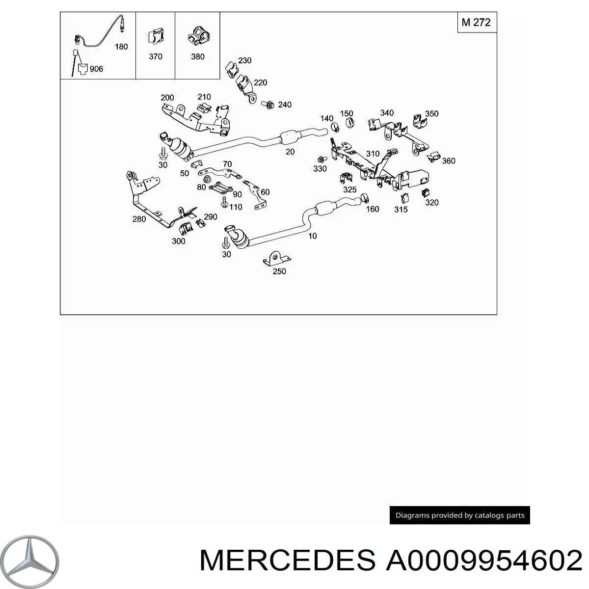 A0009954602 Mercedes 