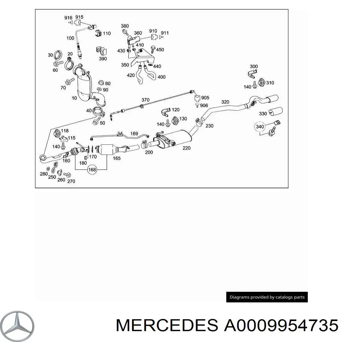  A0009954735 Mercedes