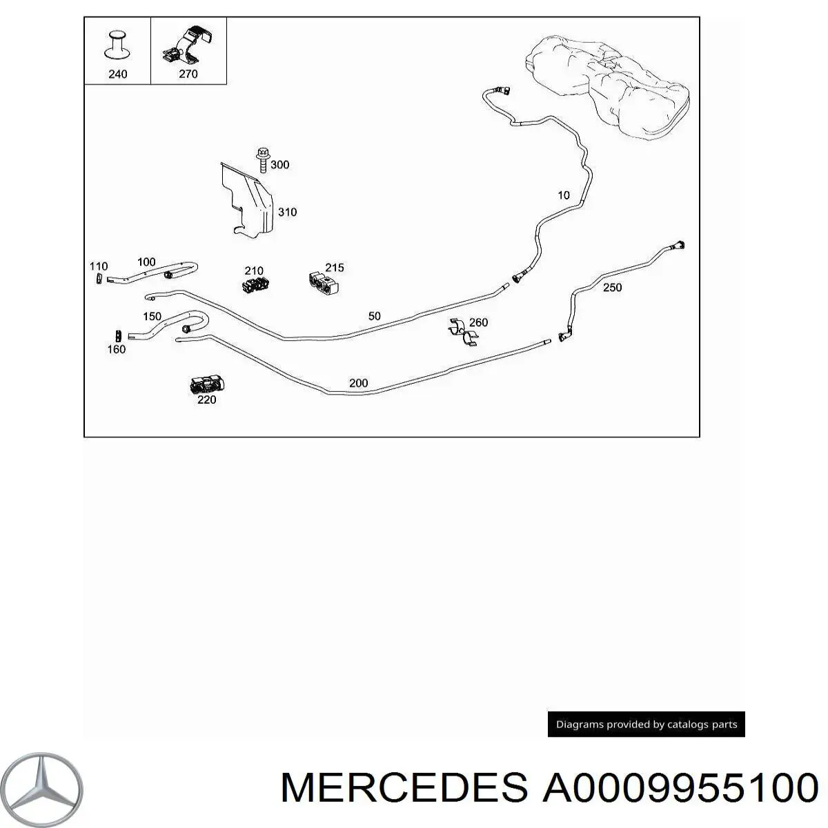  Mercedes A0019959577 ціна, від 1.27 USD