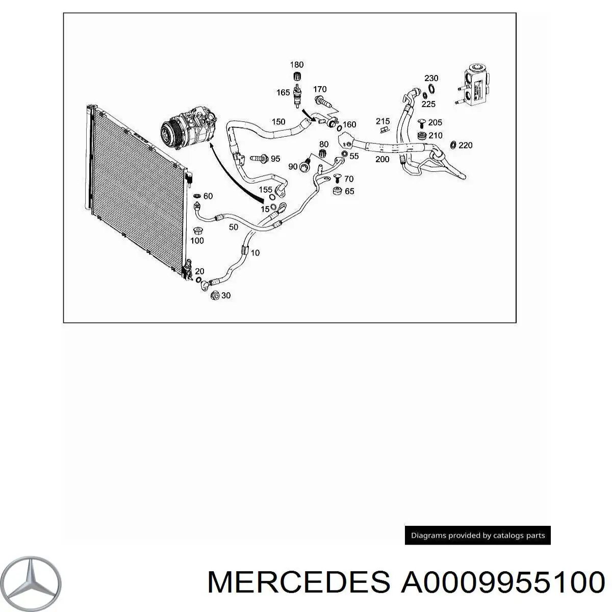 A0019959577 Mercedes 