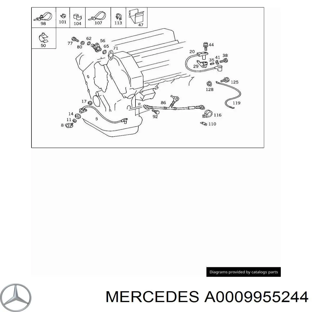  Mercedes A0009956044