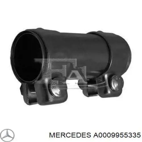 Кріплення глушника переднє Mercedes A0009955335 ціна, від 6.59 USD
