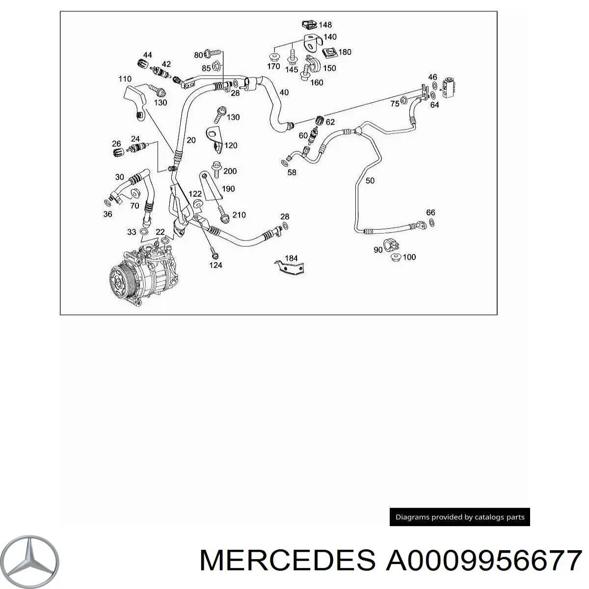 Купити A0009956677 Mercedes 