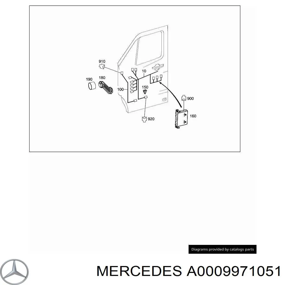  0009971051 Mercedes