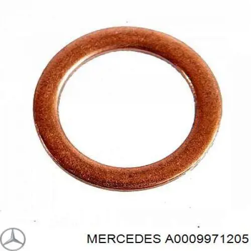 Ущільнююче кільце патрубка радіатора Mercedes A0009971205 ціна, від 39.87 USD