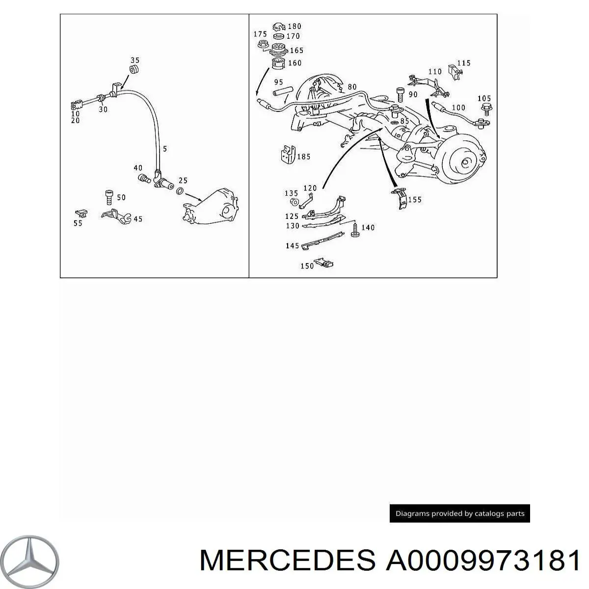  0009973181 Mercedes