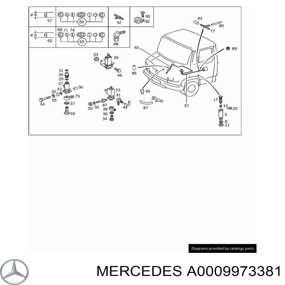  0009973381 Mercedes