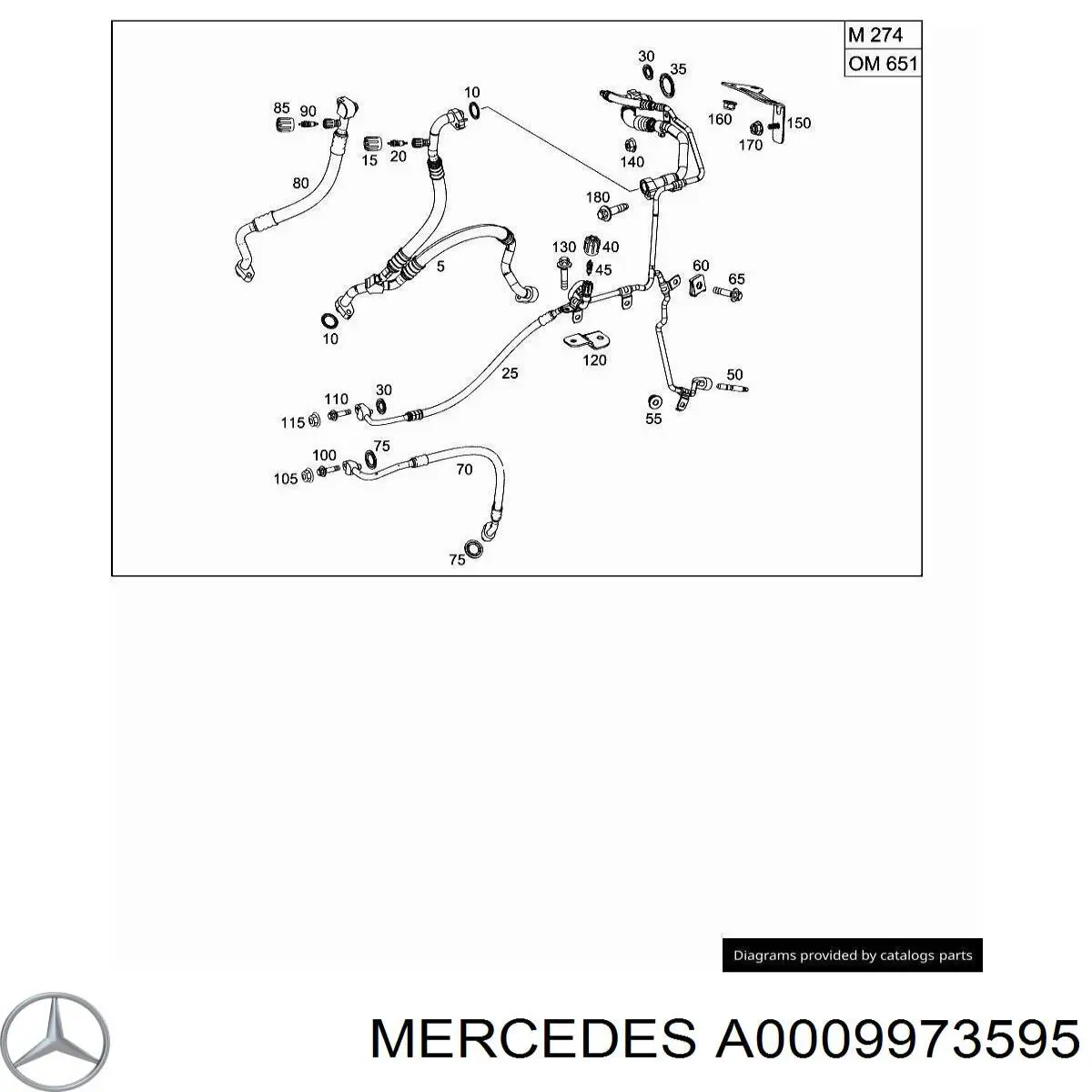  0009973595 Mercedes